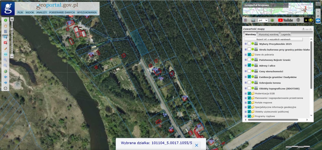 Działka rolno-budowlana Uniejów Kościelnica, ul. Kościelnicka