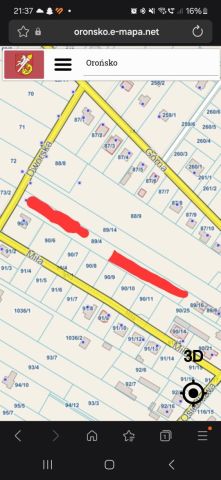 Działka inwestycyjna Orońsko, ul. Dworska. Zdjęcie 1