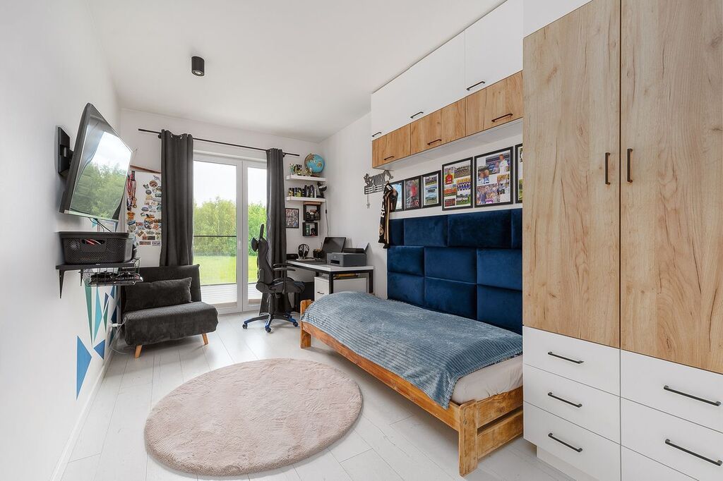 bliźniak, 4 pokoje Łódź Wiskitno. Zdjęcie 16