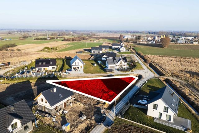 Działka budowlana Nowy Dwór Gdański, ul. Zagonowa. Zdjęcie 5