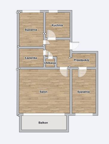 Mieszkanie 3-pokojowe Gdańsk Chełm, ul. prof. Józefa Więckowskiego. Zdjęcie 1