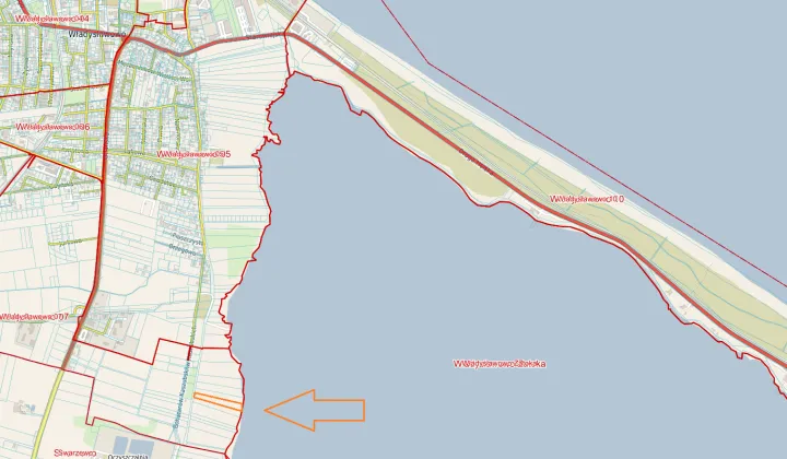 Działka inwestycyjna Władysławowo, ul. Bohaterów Kaszubskich