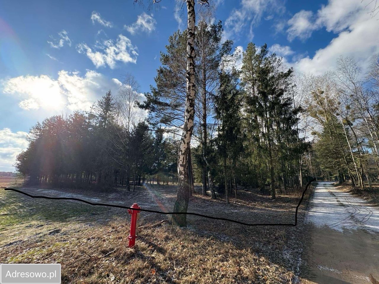 Działka budowlana Białobrzeg Dalszy, ul. Spokojna. Zdjęcie 5