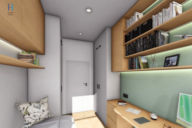 Mieszkanie 4-pokojowe Łódź Polesie, ul. Podchorążych. Zdjęcie 12