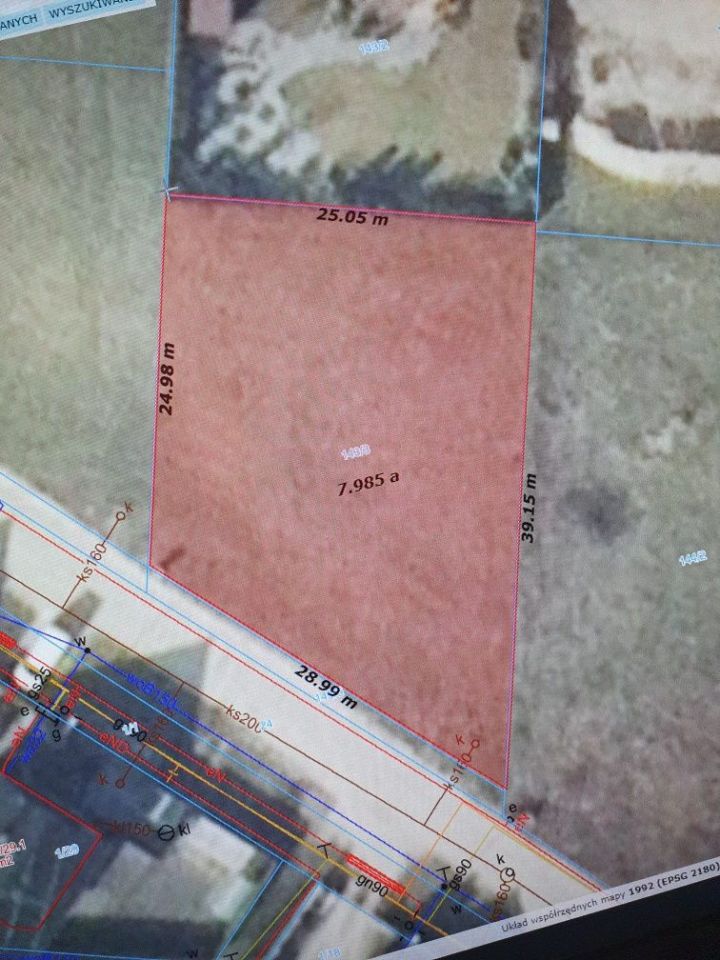 Działka budowlana Łowęcin, ul. Szkolna. Zdjęcie 3