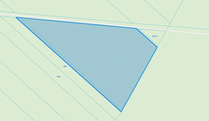 Działka rolna Borowiny