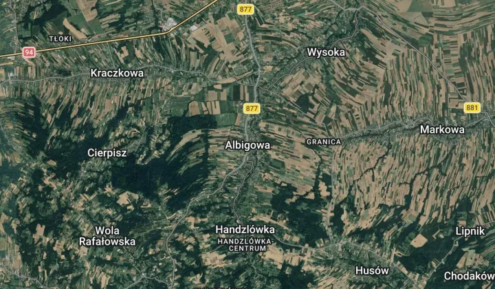 Działka budowlana Albigowa Honie