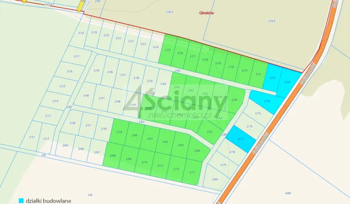 Działka rolna Runów