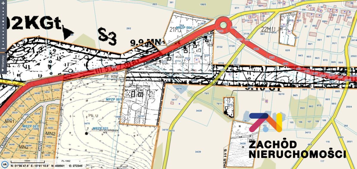 Działka budowlana Łaz. Zdjęcie 13