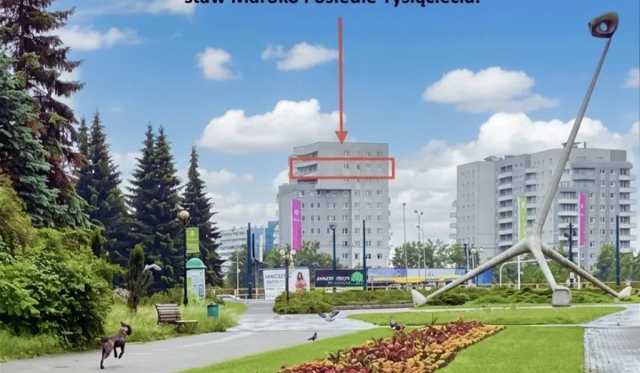 Mieszkanie 4-pokojowe Katowice os. Tysiąclecia, al. Bolesława Krzywoustego