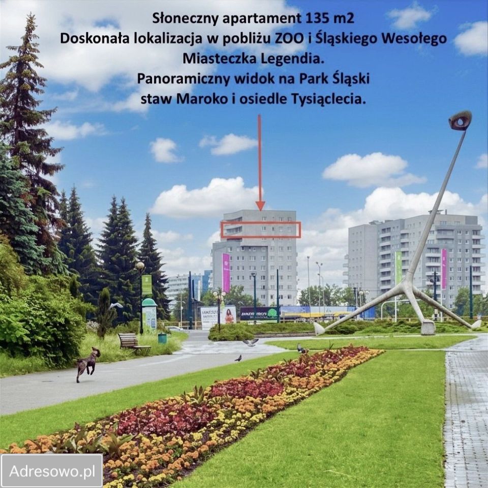 Mieszkanie 4-pokojowe Katowice os. Tysiąclecia, al. Bolesława Krzywoustego. Zdjęcie 1