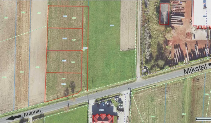 Działka budowlana Mikstat-Pustkowie