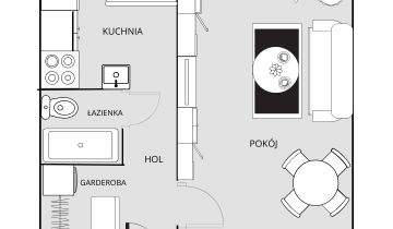 Mieszkanie 1-pokojowe Łódź Żubardź, ul. Inowrocławska