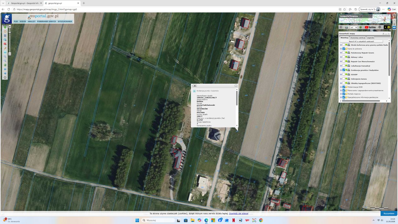 Działka budowlana Polowa. Zdjęcie 4