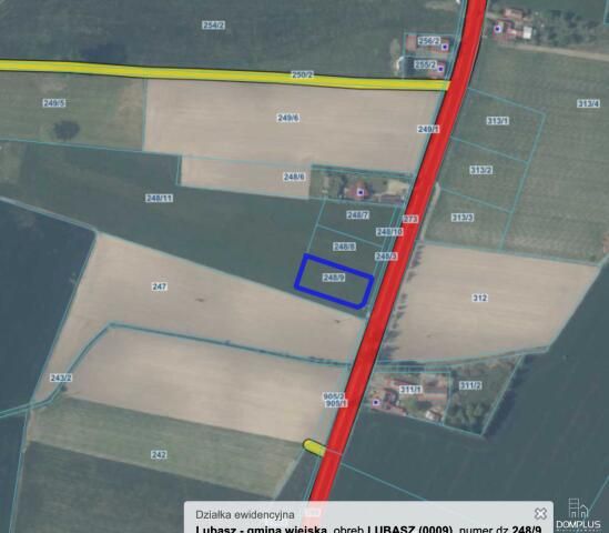 Działka budowlana Lubasz. Zdjęcie 6
