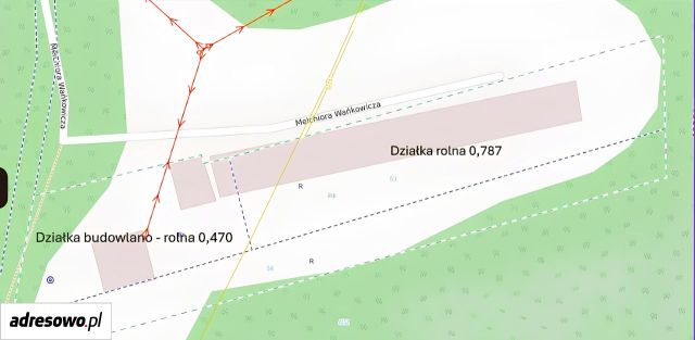 Działka rolno-budowlana Kraków Nowa Huta, ul. Melchiora Wańkowicza. Zdjęcie 6