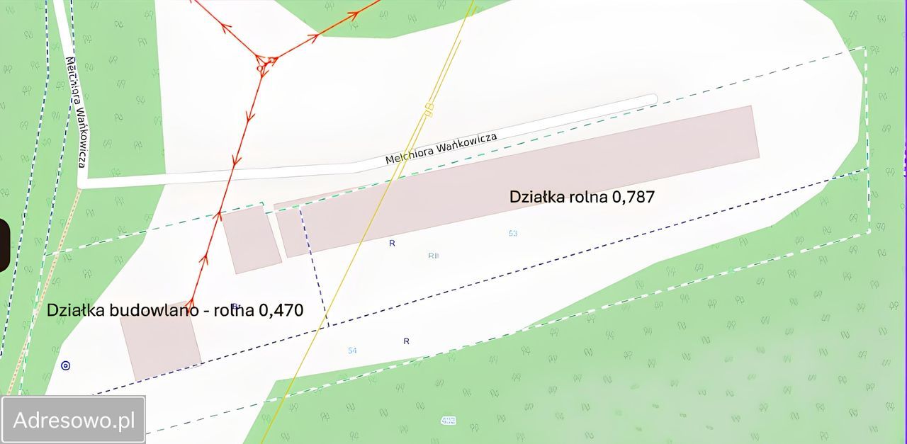 Działka rolno-budowlana Kraków Nowa Huta, ul. Melchiora Wańkowicza. Zdjęcie 6