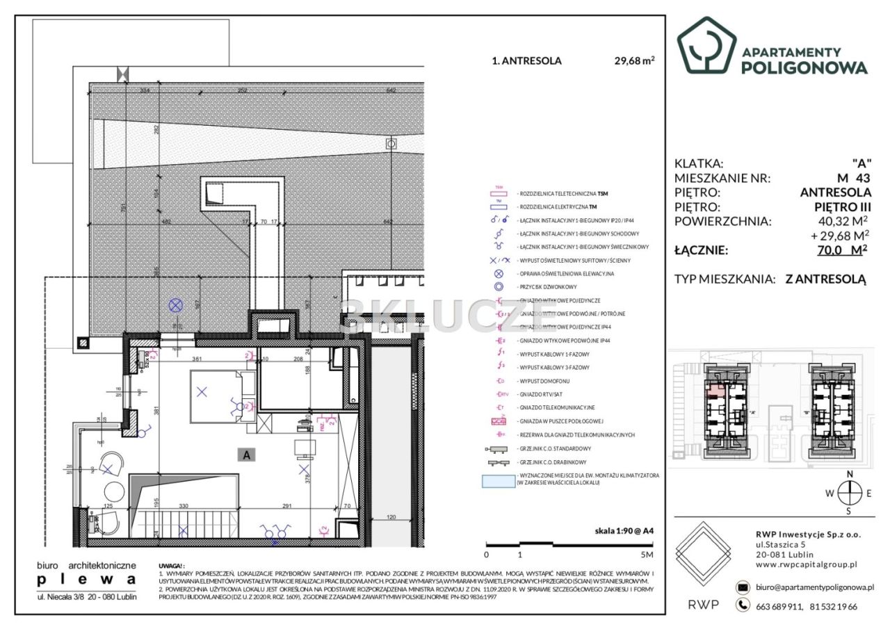Mieszkanie 4-pokojowe Lublin Sławin. Zdjęcie 3