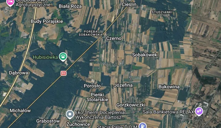 Działka budowlana Sobaków