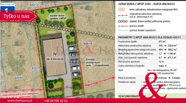 Działka inwestycyjna Gdańsk Jasień, ul. Jeziorowa. Zdjęcie 4