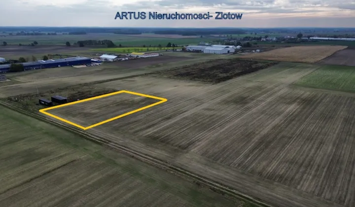 Działka inwestycyjna Blękwit