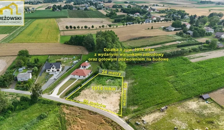Działka budowlana Miłocin