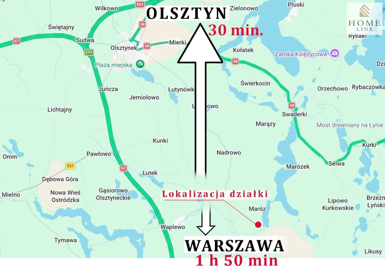 Działka rekreacyjna Maróz. Zdjęcie 14