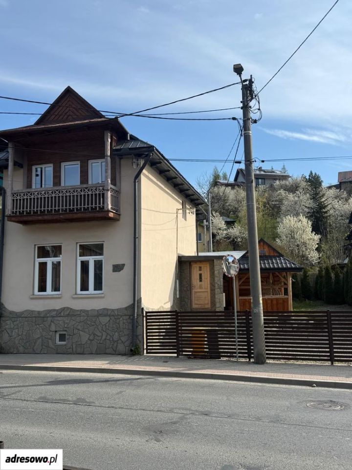 dom wolnostojący, 3 pokoje Szczawnica, ul. Szalaya. Zdjęcie 1