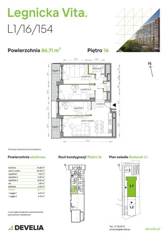 Mieszkanie 4-pokojowe Wrocław Popowice, ul. Legnicka. Zdjęcie 8