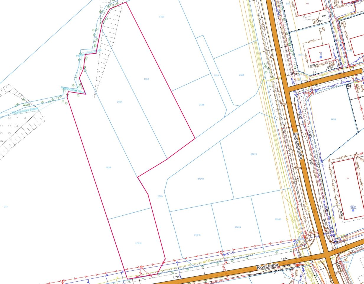 Działka budowlana Przęsocin, Kościelna. Zdjęcie 2