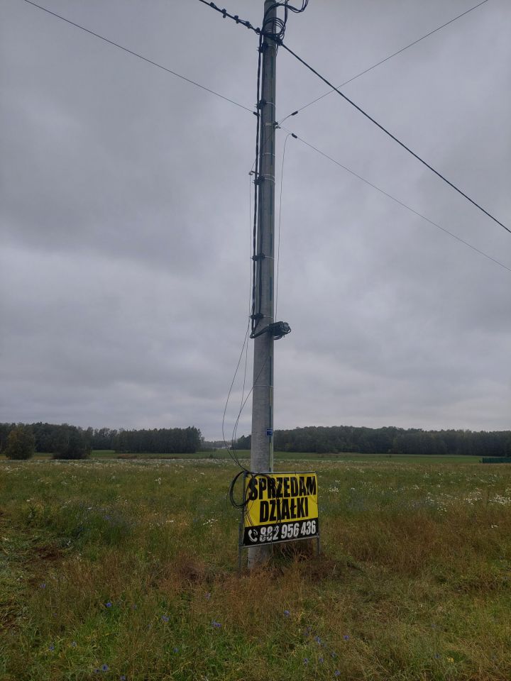 Działka budowlana Ostrzeniewo Jabłeczniki. Zdjęcie 3