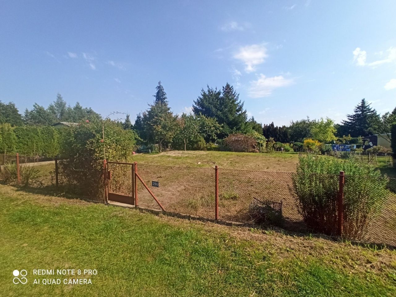 Działka rekreacyjna Biedrusko