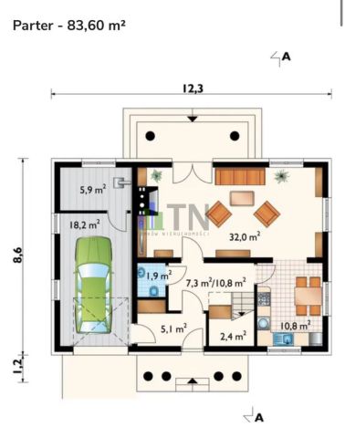 dom wolnostojący, 5 pokoi Nadolice Wielkie. Zdjęcie 14