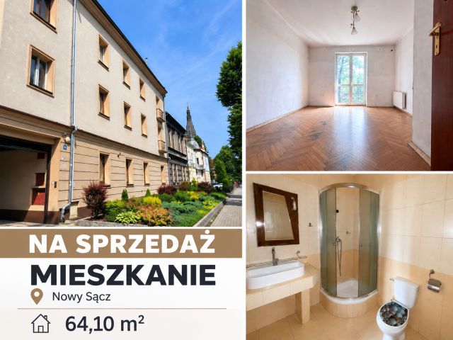 Mieszkanie 2-pokojowe Nowy Sącz, al. Aleje Stefana Batorego. Zdjęcie 1