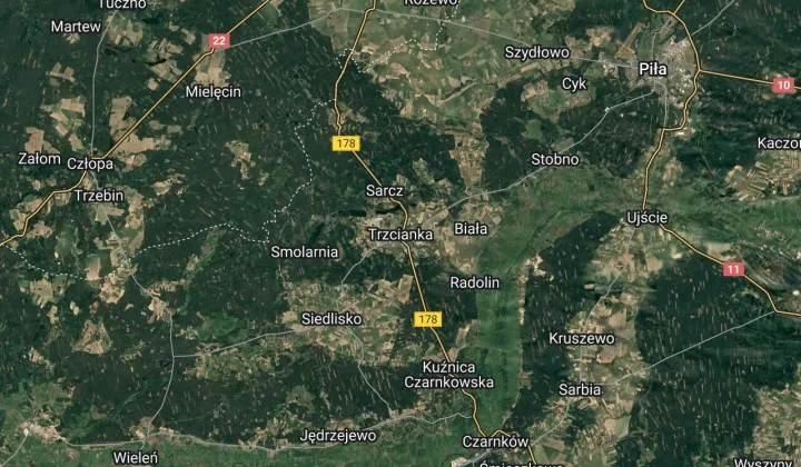 Działka rod Trzcianka