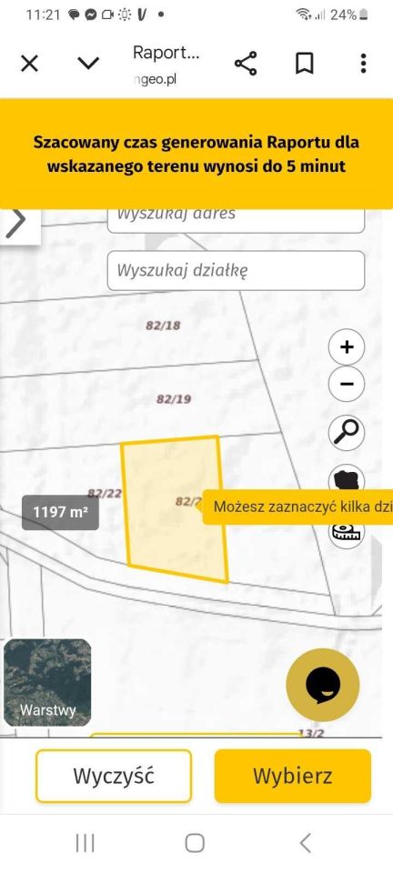 Działka budowlana Wołów, ul. Wierzbowa. Zdjęcie 4