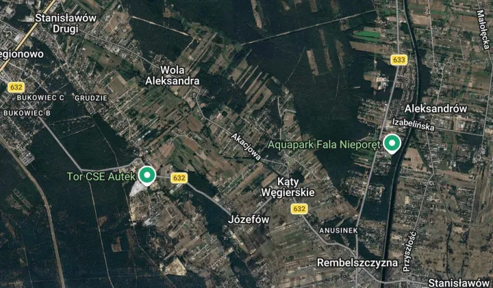 Działka rolno-budowlana Kąty Węgierskie, ul. Akacjowa