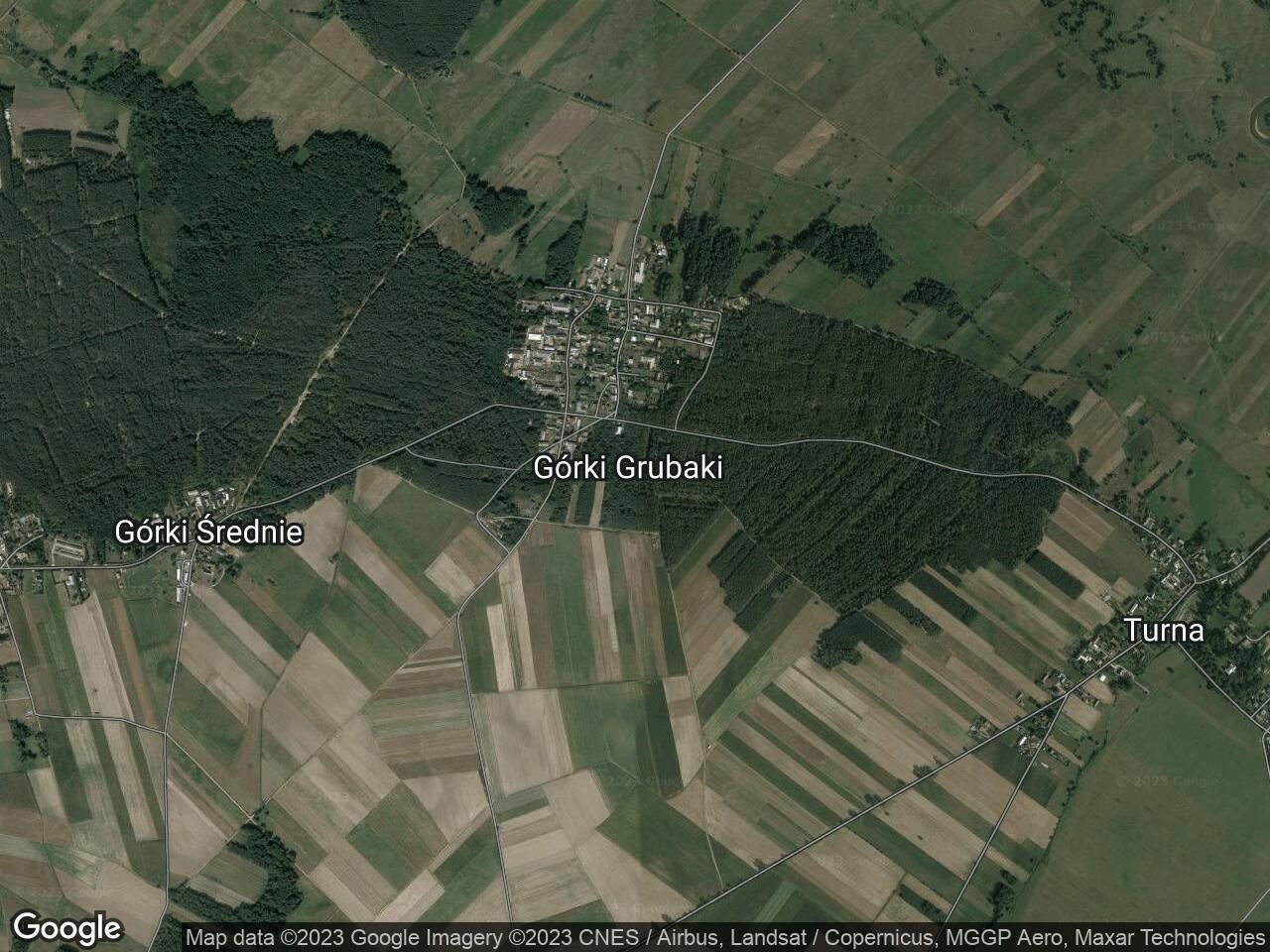 Działka rolna Górki Grubaki