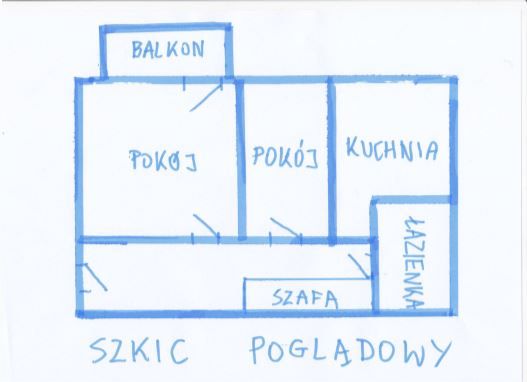 Mieszkanie 2-pokojowe Wrocław Zgorzelisko, ul. Poleska. Zdjęcie 2