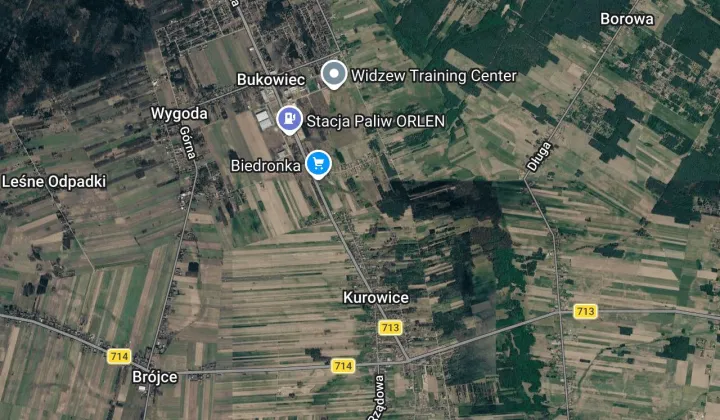 Działka budowlana Bukowiec, ul. Południowa