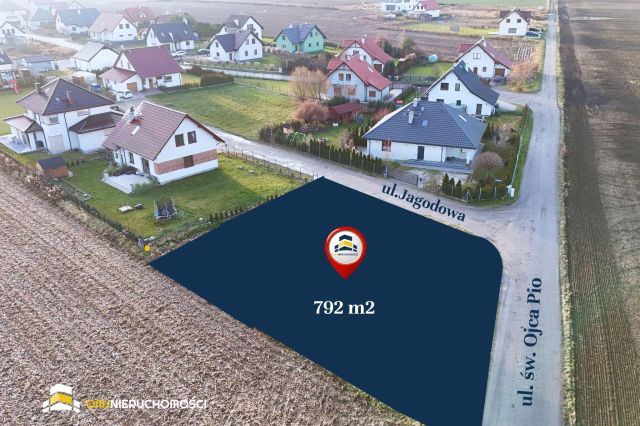 Działka budowlana Czernica, ul. Jagodowa. Zdjęcie 1