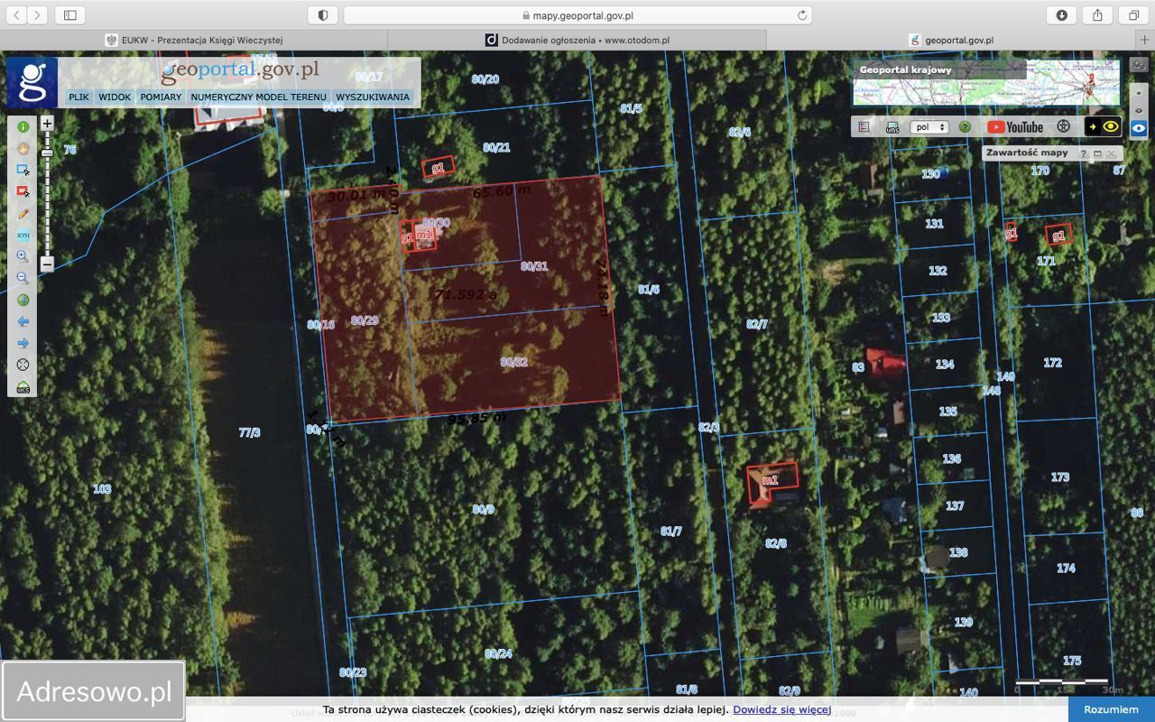 Działka budowlana Borowiec, ul. Księżnej Diany. Zdjęcie 9