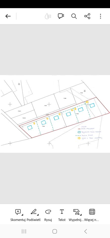 Działka rolno-budowlana Dąbrówka Wielkopolska Boleń. Zdjęcie 4