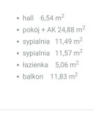 Mieszkanie 3-pokojowe Lublin Wrotków, ul. Antoniego Słomkowskiego. Zdjęcie 3