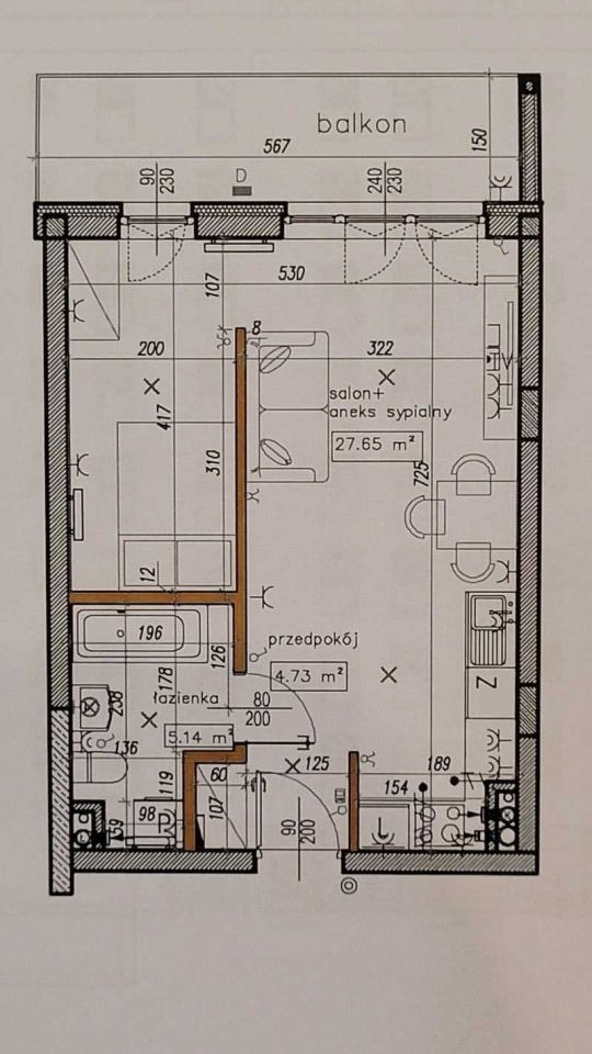 Mieszkanie 2-pokojowe Skierniewice Widok, ul. Nowobielańska. Zdjęcie 8