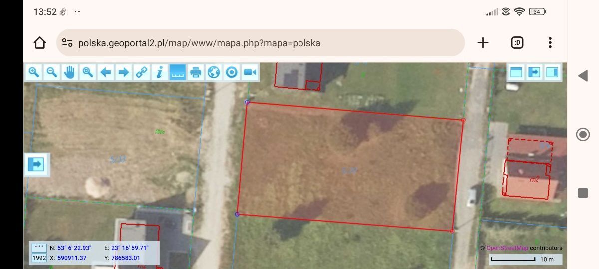 Działka rolna Henrykowo, ul. Platynowa. Zdjęcie 3