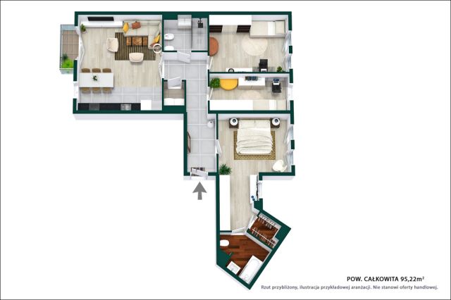 Mieszkanie 4-pokojowe Warszawa Włochy, ul. Obywatelska. Zdjęcie 25