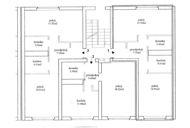 Jaworzno, ul. Klonowa Mieszkanie - 2 pokoje - 45 m² - parter