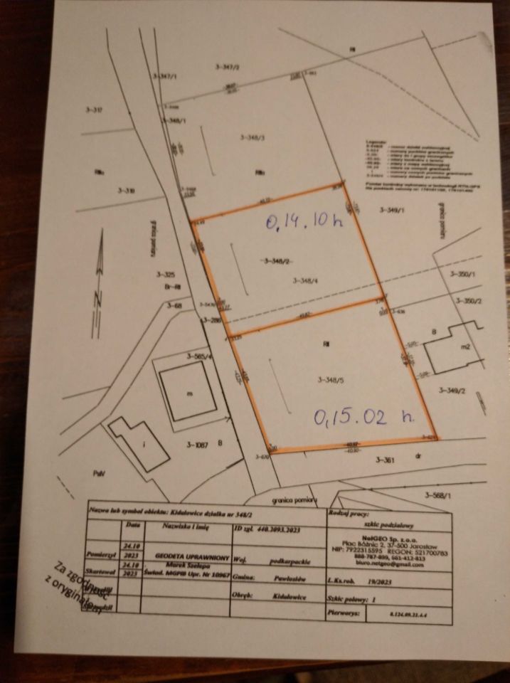 Działka budowlana Kidałowice. Zdjęcie 7