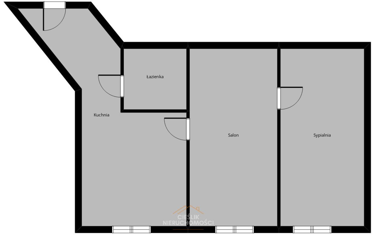 Mieszkanie 2-pokojowe Siemianowice Śląskie Michałkowice, ul. Kościelna. Zdjęcie 13
